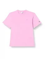 Koszulki męskie - Champion Męski t-shirt Rochester 1919 z logo C, z okrągłym dekoltem S-s, różowy fioletowy (Ptp), S, Różowy liliowy (Ptp), S - miniaturka - grafika 1