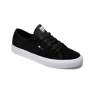 Sneakersy męskie - Męskie Sneakersy DC MANUAL S M SHOE ADYS300637-BKW – Czarny - miniaturka - grafika 1