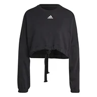 Bluzy damskie - adidas Damska bluza Dance SWT z długim rękawem - miniaturka - grafika 1