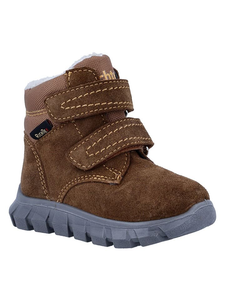Richter Shoes Skórzane kozaki zimowe 