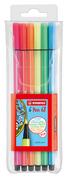 Kredki, ołówki, pastele i pisaki - Stabilo Zestaw flamastrów cienkopisów Pen 68 NEON - 6 kolorów 6806-1 - miniaturka - grafika 1