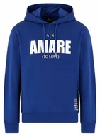 Bluzy męskie - ARMANI EXCHANGE ORYGINALNA BLUZA MĘSKA ROZMIAR L - miniaturka - grafika 1