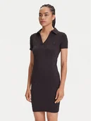 Sukienki - Guess Sukienka codzienna V5YK05 Z3OA0 Czarny Regular Fit - miniaturka - grafika 1