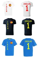 Koszulki sportowe męskie - Koszulka HISZPANIA IKER CASILLAS 1 JR - miniaturka - grafika 1