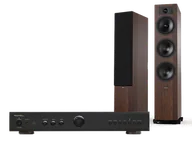 Zestawy stereo - Rotel A11 MkII (czarny) + Tesi 6 (mokka) - miniaturka - grafika 1