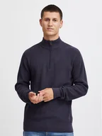 Swetry męskie - Blend Sweter 20714337 Szary Regular Fit - miniaturka - grafika 1