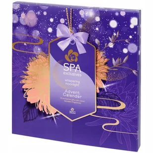 Kalendarz adwentowy kwadratowy duży z kosmetykami spa vegan 24 na święta - Ozdoby bożonarodzeniowe - miniaturka - grafika 1