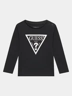 Bluzki damskie - Guess Bluzka K84I18 K8HM0 Czarny Regular Fit - miniaturka - grafika 1