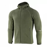 Odzież taktyczna i umundurowanie - M-Tac - Bluza polarowa Hoodie Polartec Sport - Army Olive - 70067064 - miniaturka - grafika 1