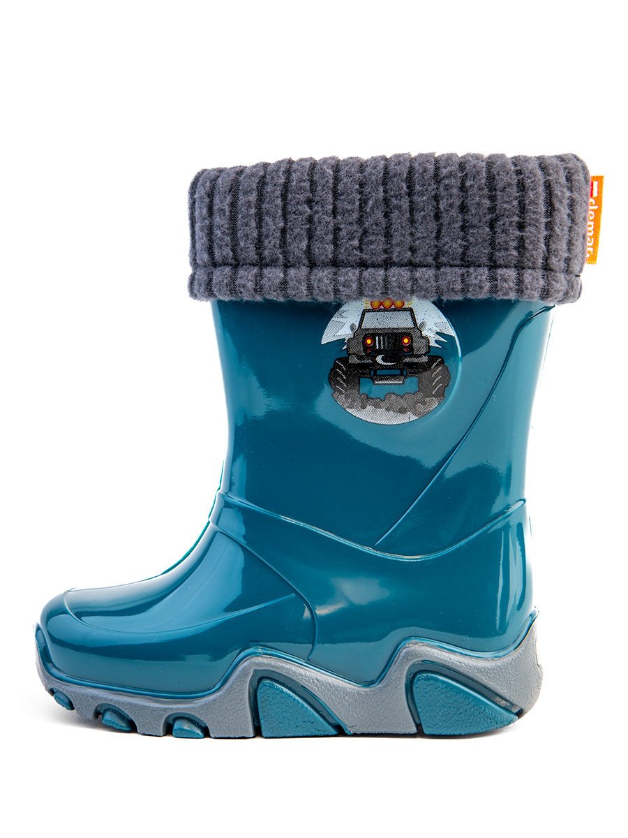 Chłopięce kalosze monster truck niebieskie demar