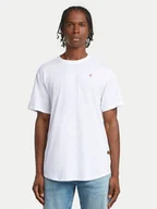 Koszulki męskie - G-Star Raw T-Shirt Lash Back D26043-C372 Zielony Relaxed Fit - miniaturka - grafika 1