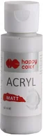Farby i media malarskie - Farba akrylowa Matt, 60ml, lodowa muszla, Happy Color - miniaturka - grafika 1