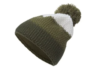 CRIVIT Czapka dzianinowa damska / męska (Zielony/biały) - Czapki narciarskie - miniaturka - grafika 1