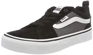 Buty dla dziewczynek - Vans Buty dziecięce Filmore Suede/Canvas, czarny - Czarny Suede Canvas Black Pewter Ug7-33 EU - miniaturka - grafika 1