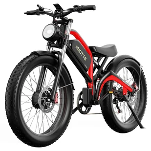 DUOTTS N26 Electric Bike, 750W*2 Motors, 55km/h Max Speed, 26*4.0' Inflatable Tires, 48V 20Ah Samsung Battery, 120-150km Range, - Rowery elektryczne - miniaturka - grafika 4