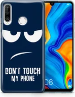 Etui i futerały do telefonów - Etui na telefon komórkowy do serii Apple Google Pixel Etui ochronne Bumper Case Ultra Thin, Model: Apple iPhone 12 Pro Max, Wybierz projekt: Dont Touch My Phone Blue - miniaturka - grafika 1