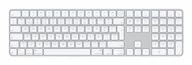 Klawiatury - Apple Magic klawiatura Uniwersalne USB + Bluetooth QWERTY Portugalski Biały MXK73PO/A - miniaturka - grafika 1