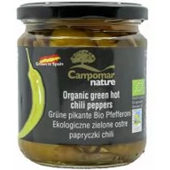 Zdrowa żywność - Campomar Nature ZIELONE PAPRYCZKI CHILI OSTRE BIO 350 g - - miniaturka - grafika 1