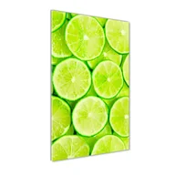 Foto gadżety - Foto-obraz zdjęcie na szkle pionowy Limonki - miniaturka - grafika 1