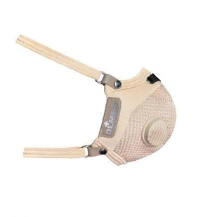 Maska Sportowa Olmed Beżowa (1+1 filtr) - Maseczki ochronne i antywirusowe - miniaturka - grafika 1