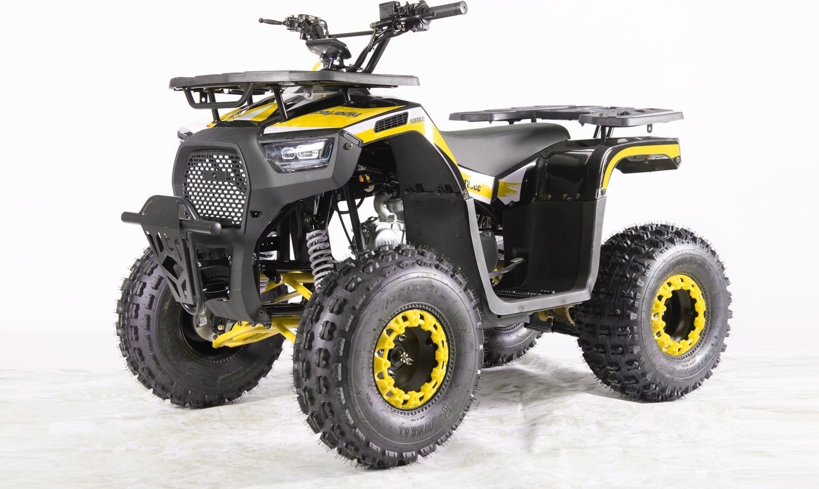 Pojazd Quad Spalinowy 120CC DISCOVERER Żółty EDUKAMP