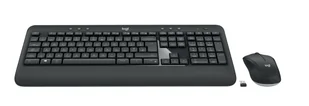 Logitech Advanced MK540 klawiatura Dołączona myszka Uniwersalne RF Wireless Arabski Czarny, Biały - Zestawy myszka + klawiatura - miniaturka - grafika 1