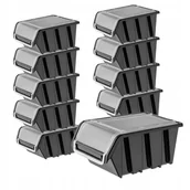 Skrzynki i torby narzędziowe - Pojemnik Kuweta Warsztatowa 195x120mm Zestaw 10szt - miniaturka - grafika 1