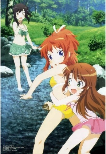 Plakat Anime Non non biyori NNB_007 A2 (custom)