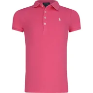 Koszulki dla dziewczynek - POLO RALPH LAUREN Polo | Regular Fit | pique - miniaturka - grafika 1