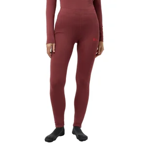 Damskie spodnie ocieplane Jack Wolfskin INFINITE WARM PANTS W red ochre - XS - Spodnie sportowe damskie - miniaturka - grafika 1