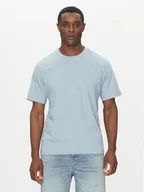 Koszulki męskie - HUGO T-Shirt 50538246 Niebieski Regular Fit - miniaturka - grafika 1