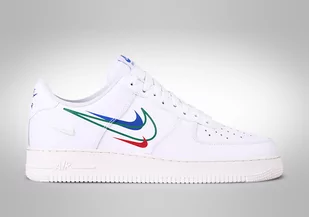 NIKE AIR FORCE 1 LOW MULTI SWOOSH GREEN WHITE - Koszykówka - miniaturka - grafika 1