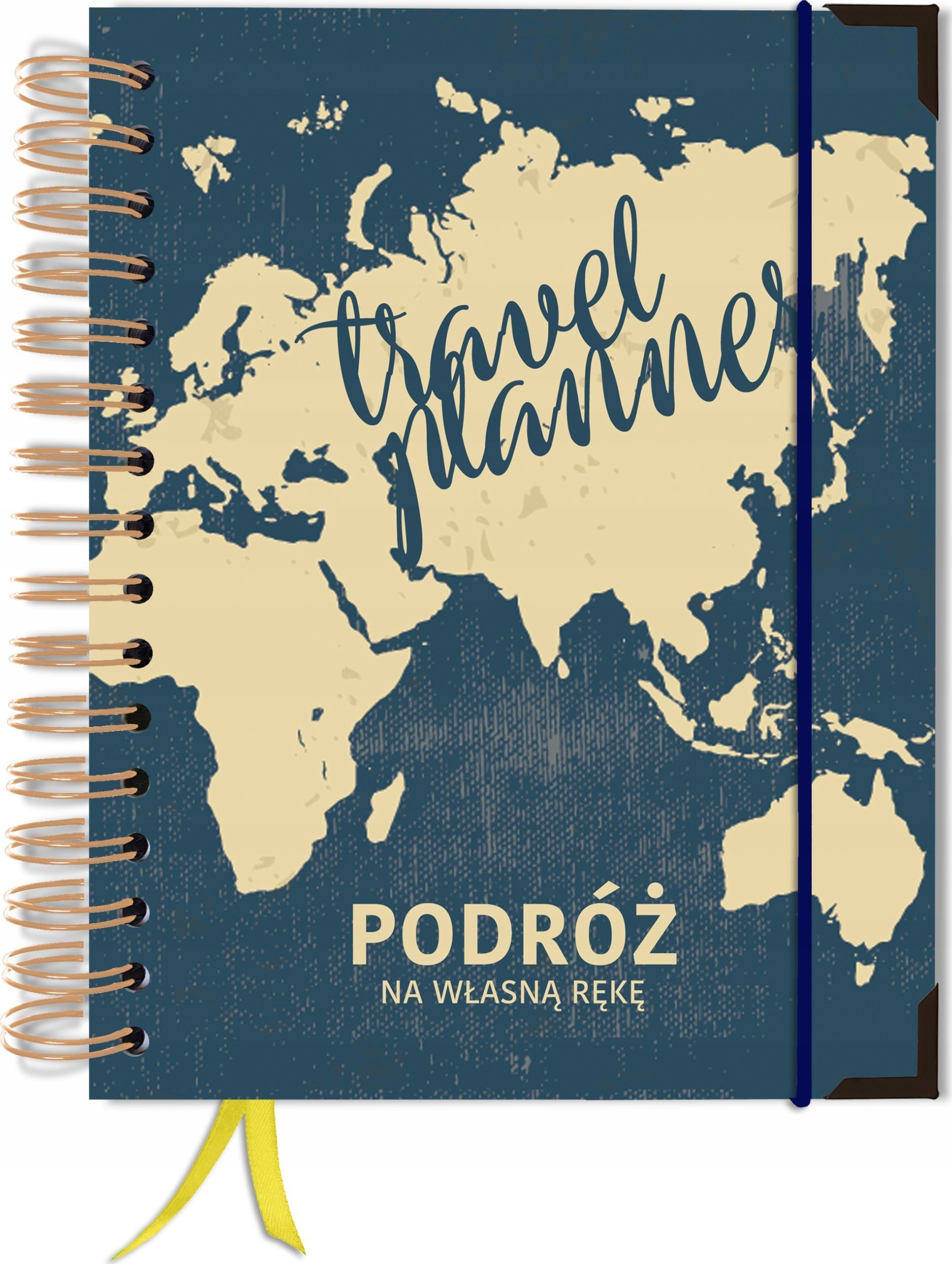 TadaPlanner Travelbook dziennik podróżnika TaDa Planner A5+ pamiętnik notes podróży