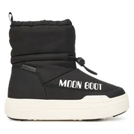 Buty dla dziewczynek - Śniegowce Moon Boot Jr Park Tube Mid Wp 80D3440090 S Czarny - miniaturka - grafika 1