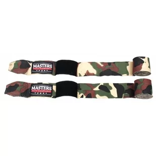 Taśmy bokserskie Masters Fight Equipment CAMOUFLAGE BBE-MFE-2,5 - Bandaże bokserskie - miniaturka - grafika 1