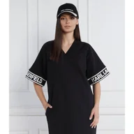 Sukienki - Karl Lagerfeld Sukienka SSLV W/LOGO - miniaturka - grafika 1