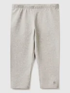 Legginsy - Benetton Legginsy w kolorze szarym - miniaturka - grafika 1