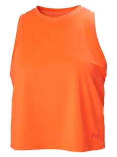 Helly Hansen Top funkcyjny "Tank" w kolorze pomarańczowym - Koszulki i topy damskie - miniaturka - grafika 1