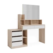 Biurka - Vicco Biurko Anja, Biały/Sonoma, 139.8 x 40 cm z szufladami - miniaturka - grafika 1