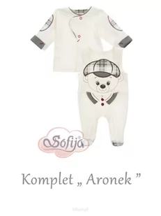 SOFIJA| PAJAC GRACJAN bawełna, ocieplina r.68 - Pajacyki dla niemowląt - miniaturka - grafika 1