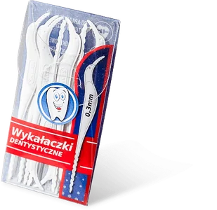 SAMAN SAMAN wykałaczki dentystyczno-ortodontyczne w kształcie ptaszka 10 sztuk - Nici dentystyczne - miniaturka - grafika 2
