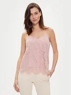 Koszulki i topy damskie - YAS Top Perla 26032812 Różowy Regular Fit - miniaturka - grafika 1