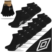 Skarpetki męskie - Umbro Skarpety Męskie Stopki Trainer Bawełniane SK293 9 par 39/42 - miniaturka - grafika 1