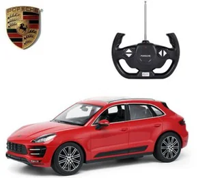 Rastar Duży Licencjonowany SUV PORSCHE MACAN Zdalnie Sterowany 1:14) + Bezprzewodowy Pilot - Zabawki zdalnie sterowane - miniaturka - grafika 1