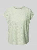 Koszulki i topy damskie - T-shirt o kroju regular fit z efektem podpalania model ‘SMILLA’ - miniaturka - grafika 1
