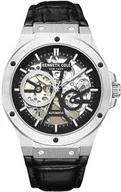 Zegarki męskie - Zegarek męski KENNETH COLE KCWGE0033505 czarny klasyczny skeleton - miniaturka - grafika 1