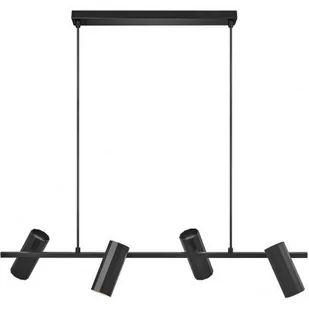 Nordlux Alanis lampa wisząca 4x15W czarna 2213423003 - Lampy sufitowe - miniaturka - grafika 1