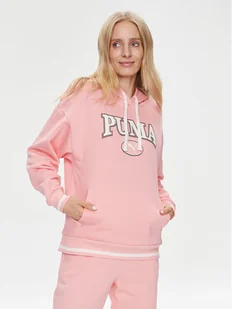 Puma Bluza Puma Squad 621489 Różowy Regular Fit - Bluzy damskie - miniaturka - grafika 1
