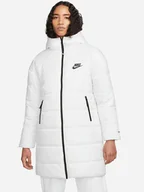 Kurtki damskie - Nike Płaszcz zimowy w kolorze białym - miniaturka - grafika 1