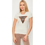 Koszulki i topy damskie - GUESS T-shirt Slim Fit - miniaturka - grafika 1